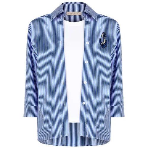 textil Mujer Camisas Rinascimento CFC0119570003 Azul
