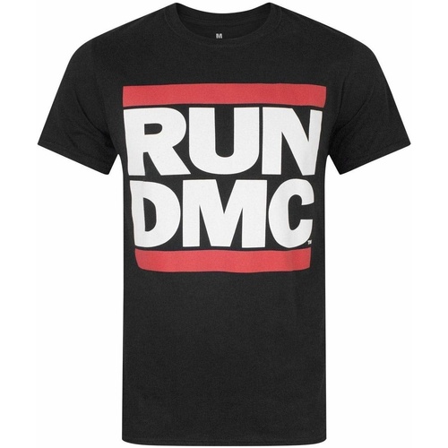 textil Hombre Camisetas manga larga Run Dmc NS8299 Negro