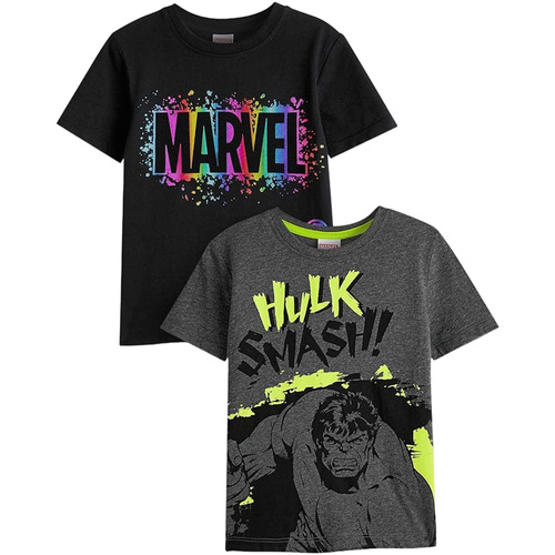textil Niño Tops y Camisetas Marvel Smash Negro