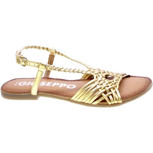 Zapatos Mujer Sandalias Gioseppo Sandalo Donna Oro Aidone/71745 Oro