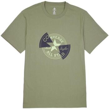 textil Hombre Camisetas manga corta Converse 10026427-A03 Verde