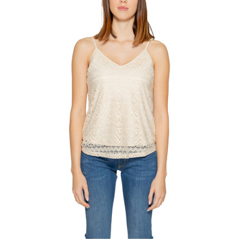textil Mujer Camisetas sin mangas Vero Moda Vmmaya V-Neck Singlet Jrs Spe 10304453 Blanco