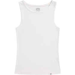 textil Mujer Camisetas sin mangas Animal MW2961 Blanco