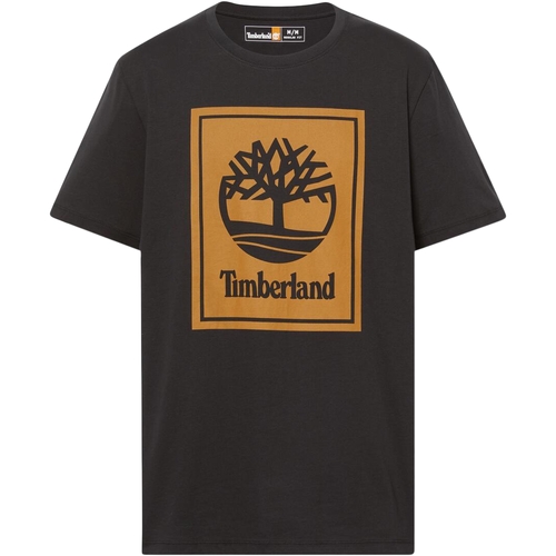 textil Hombre Camisetas manga corta Timberland 236625 Negro