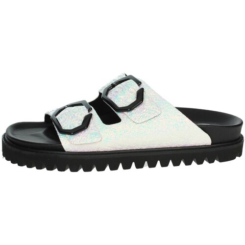Zapatos Mujer Chanclas Genuins G105624 Blanco