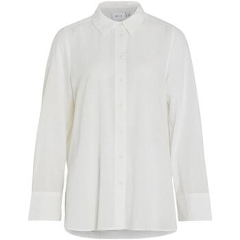 textil Mujer Tops y Camisetas Vila 14089271-Bright Whit Blanco