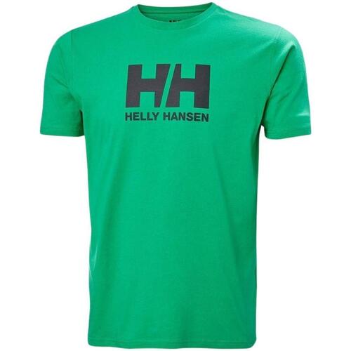 textil Hombre Camisetas manga corta Helly Hansen 33979_499 Verde