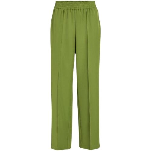 textil Mujer Pantalones Vila 14089565-Kelp Forest Verde