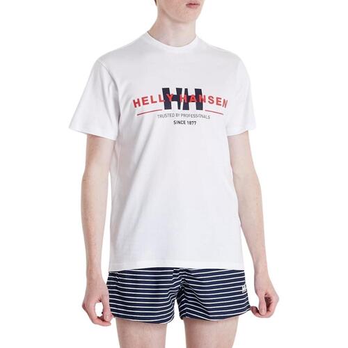 textil Camisetas manga corta Helly Hansen 53936_004 Blanco