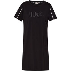 textil Mujer Vestidos Liu Jo Vestido corto negro con logotipo Negro
