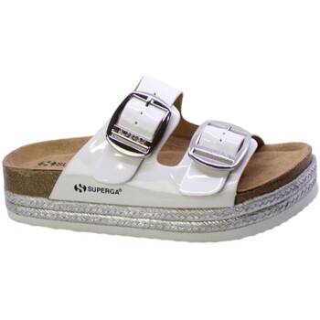 Zapatos Mujer Sandalias Superga Sandalo Donna Bianco S11t621/24 Blanco
