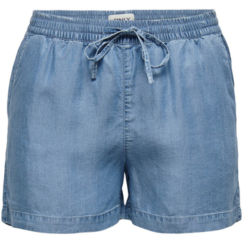 textil Mujer Shorts / Bermudas Only ONLPEMA LYOCELL LIFE DNM SHORT BOX - 15226321 Azul