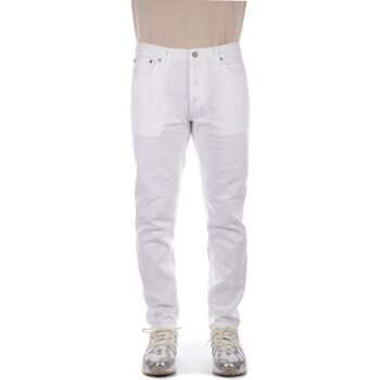 textil Hombre Pantalones chinos Dondup UP434 BF0014PTD Blanco