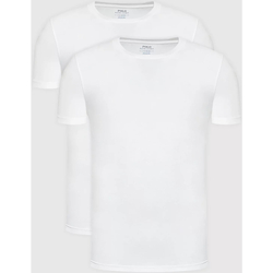 textil Hombre Camisetas manga corta Ralph Lauren 714835960 - Hombres Blanco