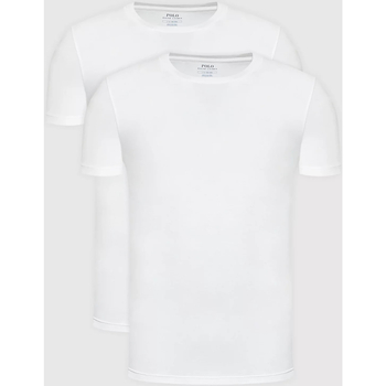 textil Hombre Camisetas manga corta Ralph Lauren 714835960 - Hombres Blanco