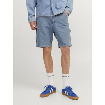 textil Hombre Shorts / Bermudas Jack & Jones 12252719 CARPENTER-BLUE DENIM Azul