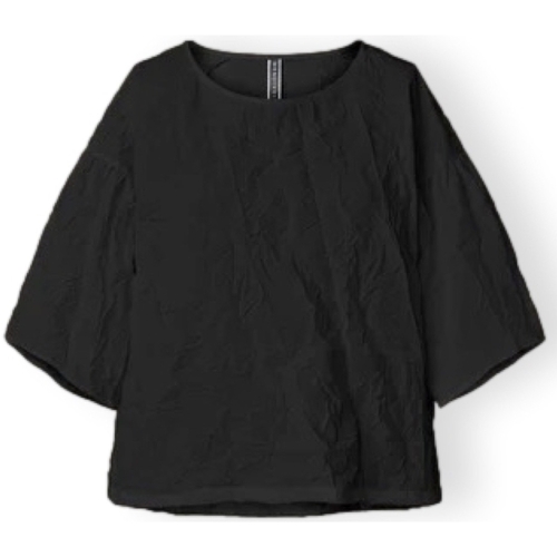 textil Mujer Tops / Blusas Wendykei T-Shirt 221624 - Black Negro