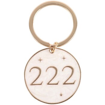 Accesorios textil Porte-clé Something Different 222 Angel Number Blanco
