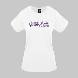 textil Mujer Camisetas manga corta North Sails - 9024310 Blanco