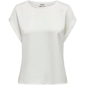textil Tops y Camisetas Only 15303413-Snow White Blanco