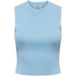 textil Tops y Camisetas Only 15255533-Clear Sky Azul
