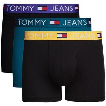 textil Hombre Camisas manga larga Tommy Jeans UM0UM032900V8 Negro