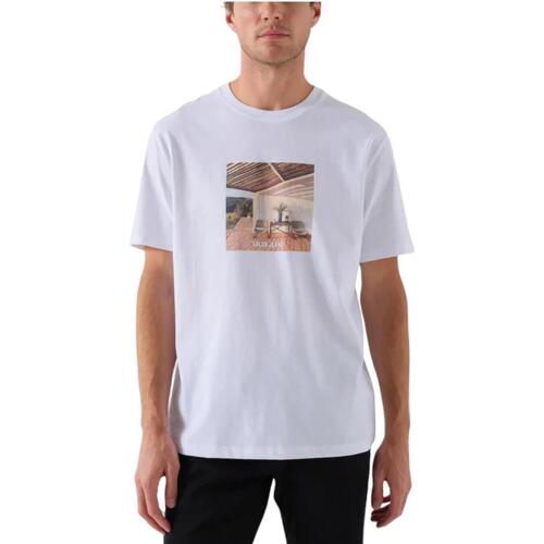 textil Hombre Camisetas manga corta Salsa 21008118 001 Blanco