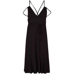 textil Mujer Vestidos Liu Jo Vestido corto negro con detalle cruzado Negro