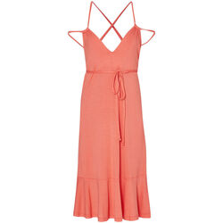 textil Mujer Vestidos Liu Jo Vestido corto color coral con detalle cruzado Naranja