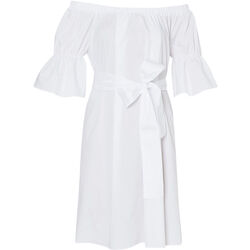 textil Mujer Vestidos Liu Jo Vestido corto con hombros descubiertos Blanco