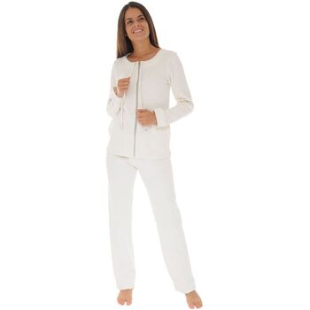 textil Mujer Pijama Christian Cane GRAZIELLA Blanco