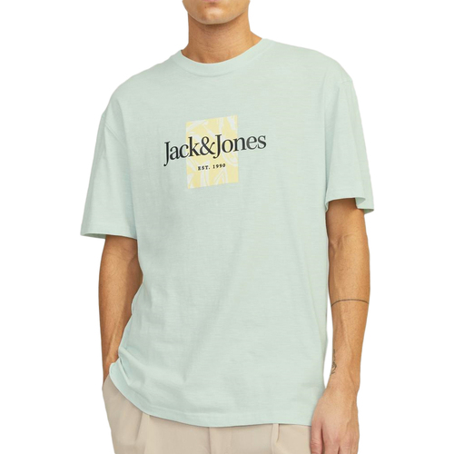 textil Hombre Camisetas manga corta Jack & Jones  Azul