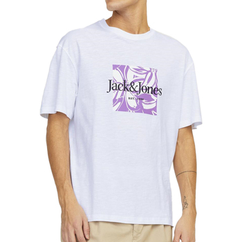 textil Hombre Camisetas manga corta Jack & Jones  Blanco