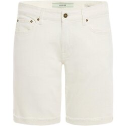 textil Hombre Pantalones cortos Guess M3YAV2 D5321 - Hombres Blanco