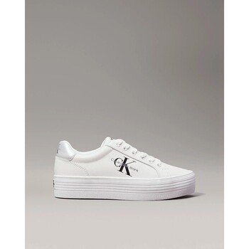 Zapatos Mujer Deportivas Moda Calvin Klein Jeans YW0YW01474 Blanco