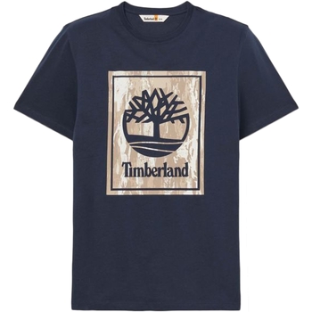 textil Hombre Camisetas manga corta Timberland 236615 Azul