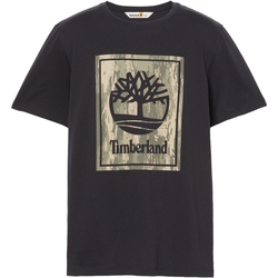 textil Hombre Camisetas manga corta Timberland 236620 Negro