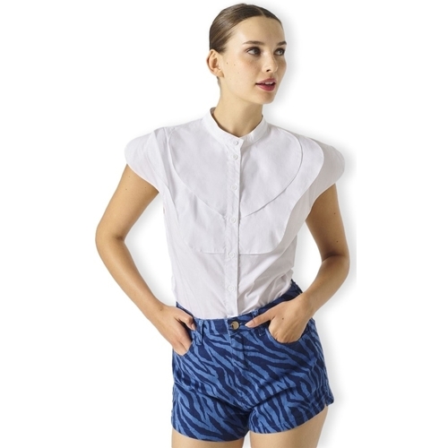textil Mujer Tops / Blusas Minueto Aisha Top - White Blanco