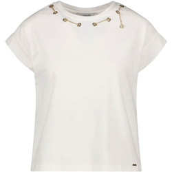 textil Mujer Tops y Camisetas Gaudi T-Shirt M-C Blanco