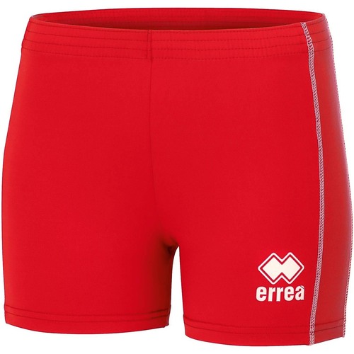 textil Niña Shorts / Bermudas Errea Premier Panta Donna Jr Rojo