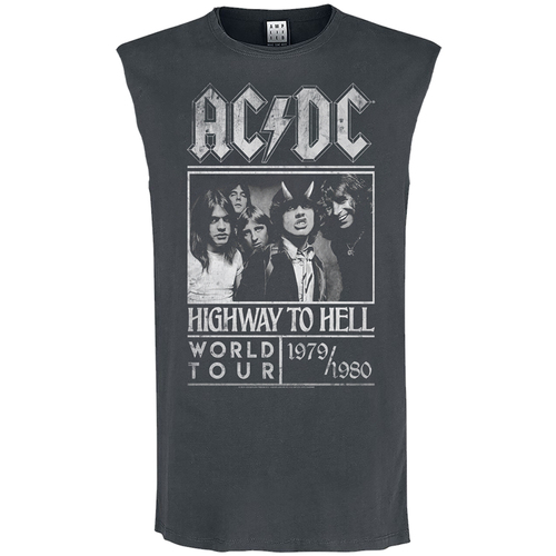 textil Hombre Camisetas sin mangas Amplified Highway To Hell Multicolor