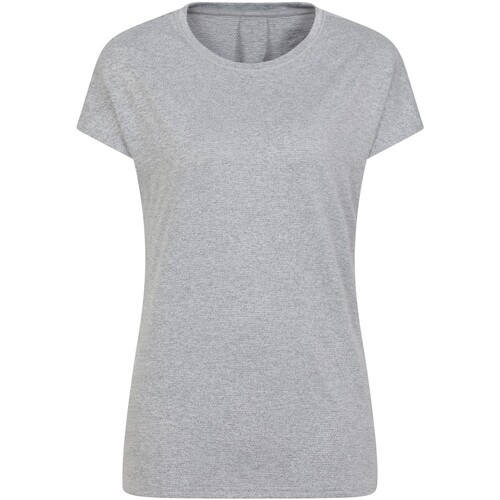 textil Mujer Tops y Camisetas Mountain Warehouse Flow Gris