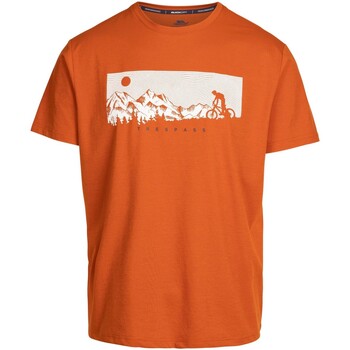 textil Hombre Camisetas manga larga Trespass Nellow Naranja