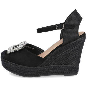 Zapatos Mujer Alpargatas L&R Shoes TF1005-1 Negro