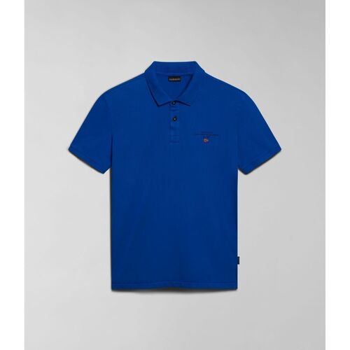 textil Hombre Tops y Camisetas Napapijri ELBAS JERSEY - NP0A4GB4-B2L1 BLUE LAPIS Azul