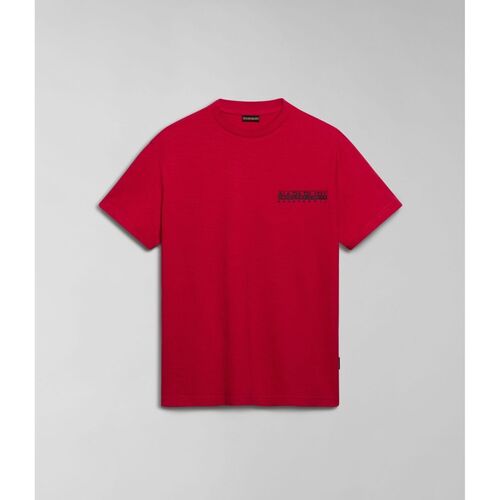 textil Tops y Camisetas Napapijri S-MARTRE NP0A4HQB-R251 RED BARBERRY Rojo