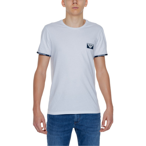 textil Hombre Camisetas manga corta Emporio Armani EA7 110853 4R755 Blanco