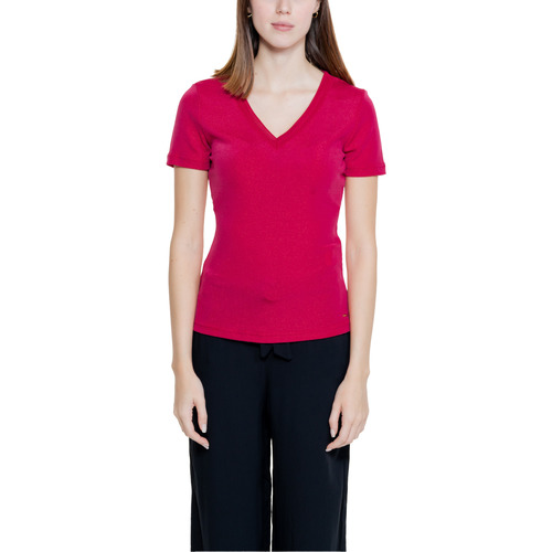 textil Mujer Camisetas manga corta Morgan 212-DIWI Rojo