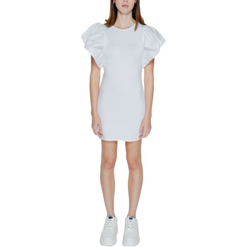 textil Mujer Vestidos cortos Only ONLSOFFY S/S MIX DRESS 15320337 Blanco
