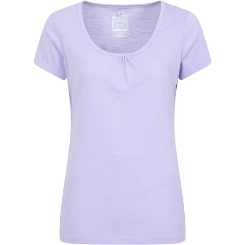 textil Mujer Camisetas manga larga Mountain Warehouse Agra Violeta